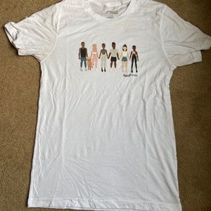 Suzie B BLM White shirt